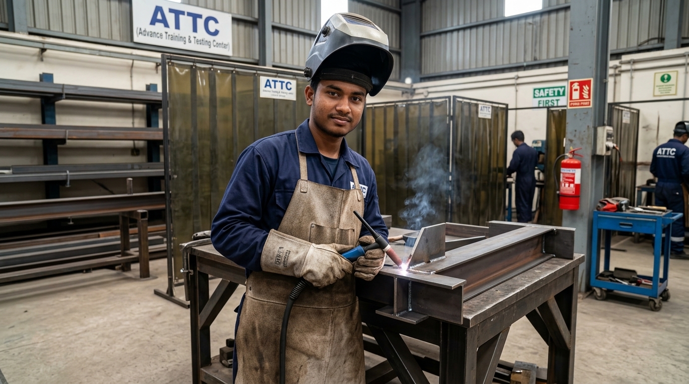 Welding vocational course at ATTC